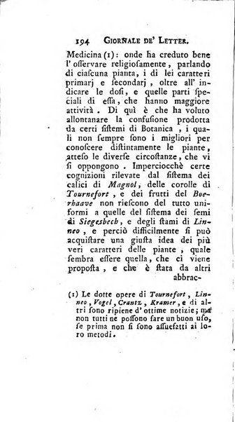 Giornale de'letterati