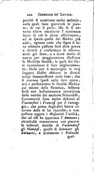 Giornale de'letterati