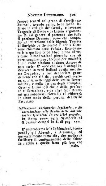 Giornale de'letterati