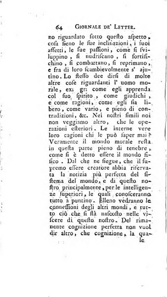 Giornale de'letterati