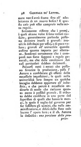 Giornale de'letterati