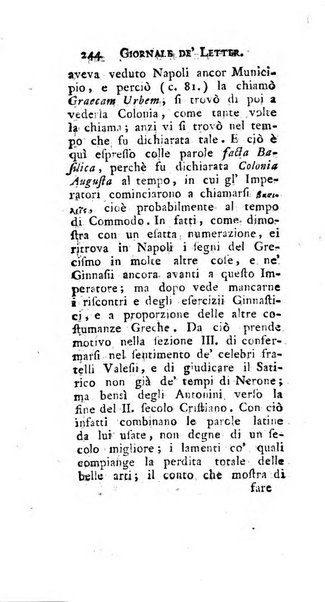 Giornale de'letterati