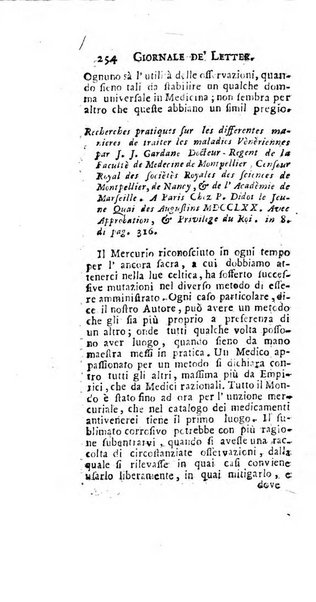 Giornale de'letterati