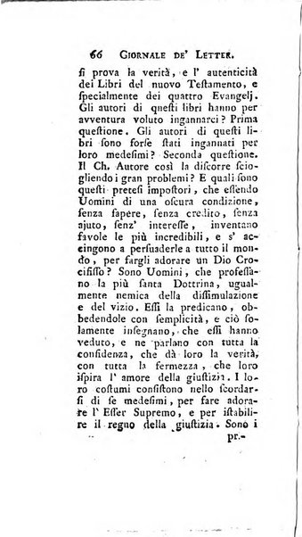 Giornale de'letterati