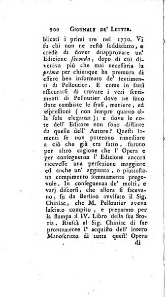 Giornale de'letterati