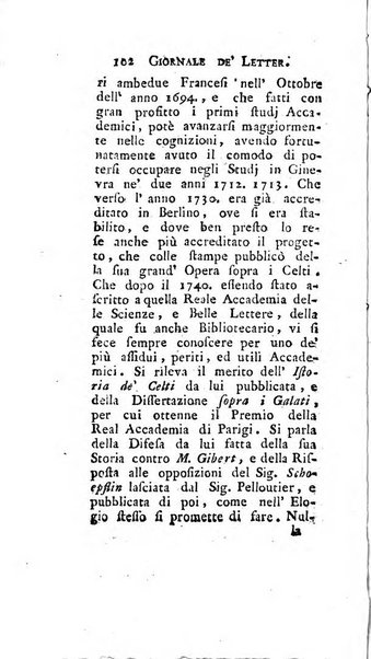 Giornale de'letterati