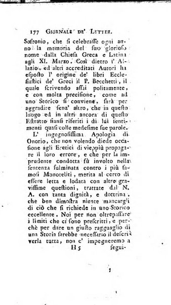 Giornale de'letterati