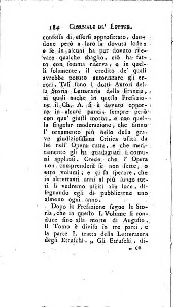 Giornale de'letterati