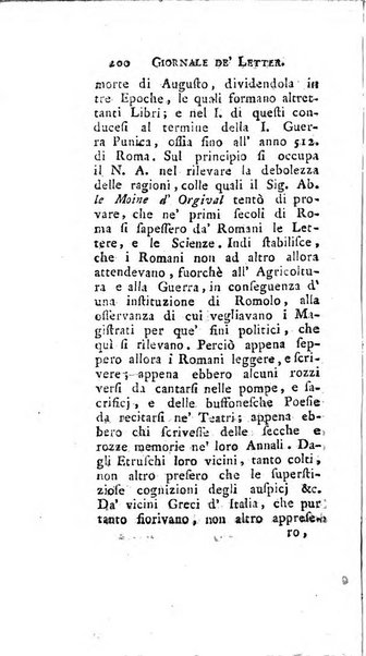 Giornale de'letterati