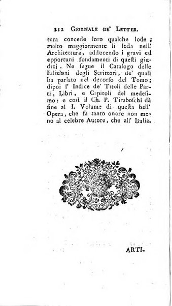 Giornale de'letterati