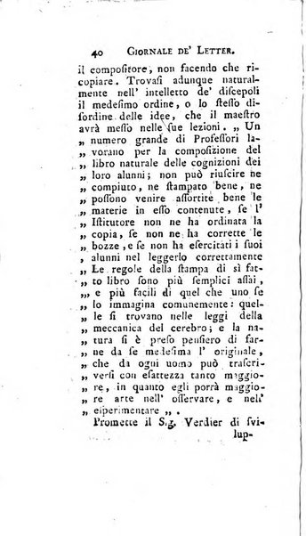 Giornale de'letterati