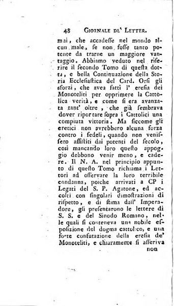 Giornale de'letterati