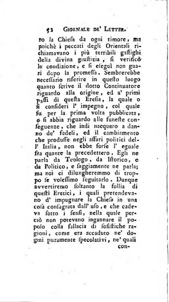 Giornale de'letterati