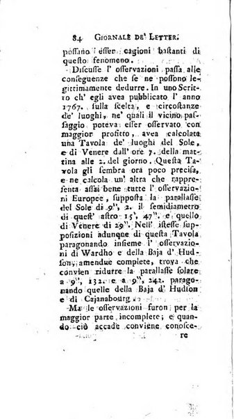 Giornale de'letterati