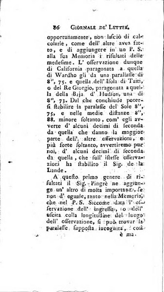 Giornale de'letterati