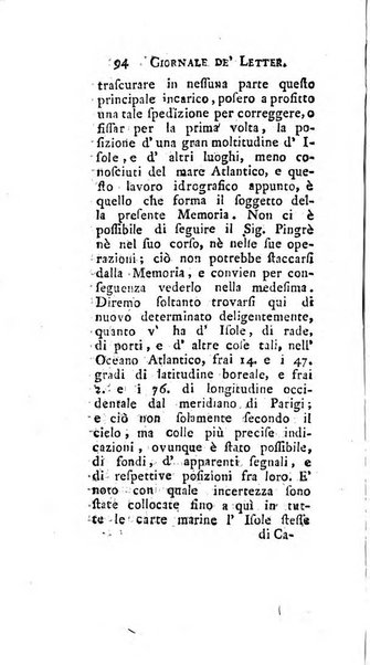 Giornale de'letterati