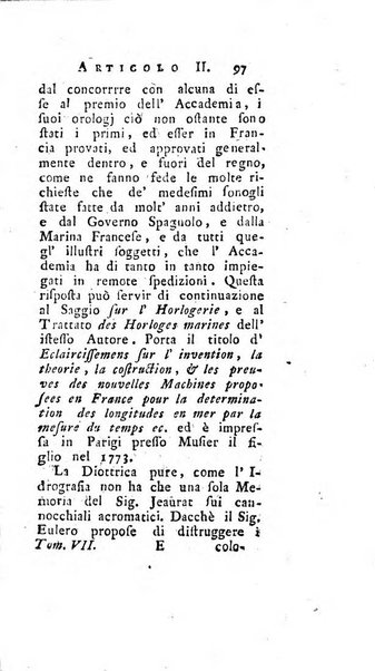 Giornale de'letterati