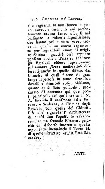 Giornale de'letterati