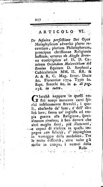 Giornale de'letterati