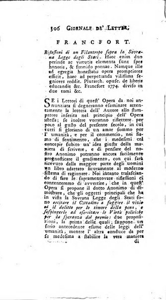 Giornale de'letterati