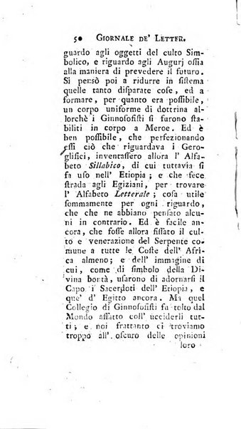 Giornale de'letterati