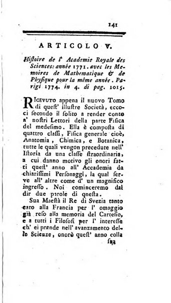 Giornale de'letterati