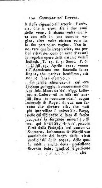 Giornale de'letterati