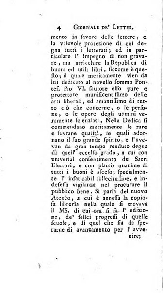 Giornale de'letterati