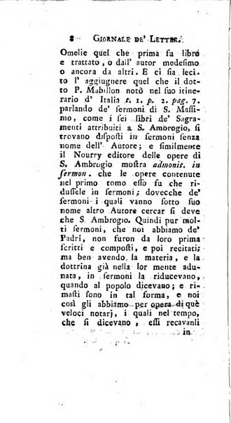 Giornale de'letterati