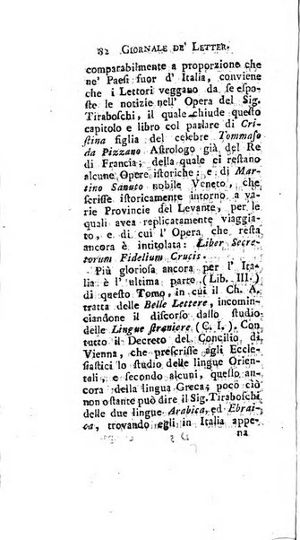 Giornale de'letterati