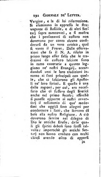 Giornale de'letterati