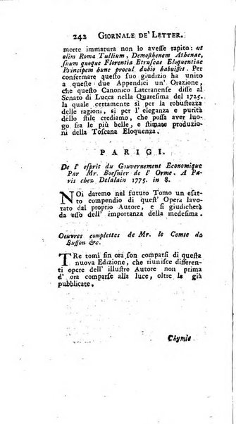 Giornale de'letterati