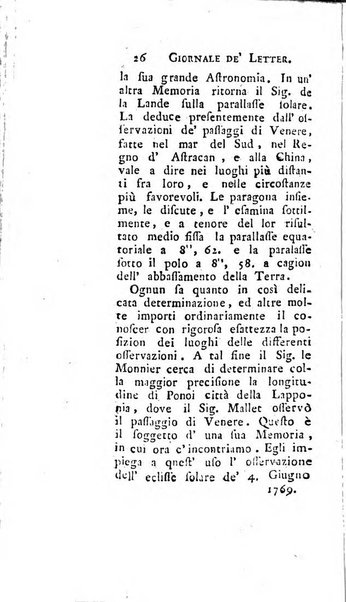 Giornale de'letterati