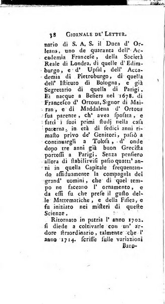 Giornale de'letterati