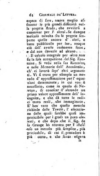 Giornale de'letterati