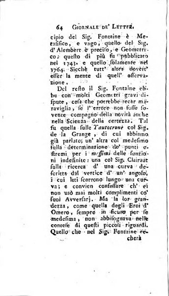 Giornale de'letterati