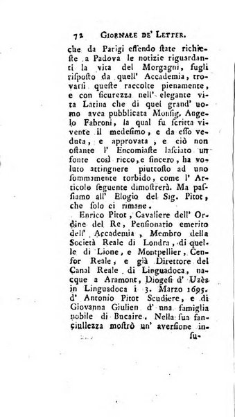 Giornale de'letterati