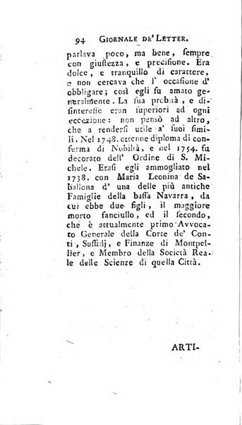 Giornale de'letterati