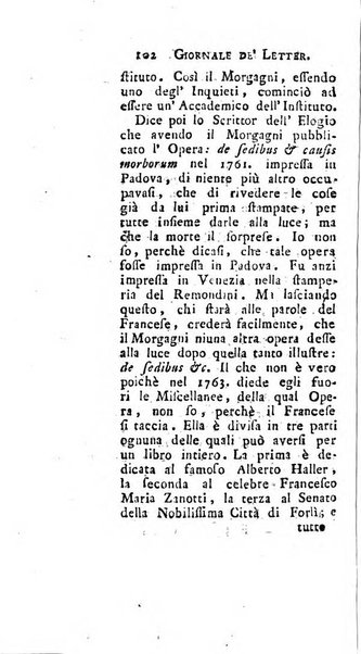 Giornale de'letterati