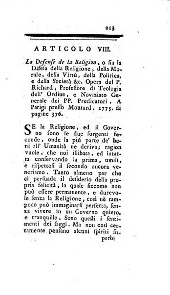 Giornale de'letterati