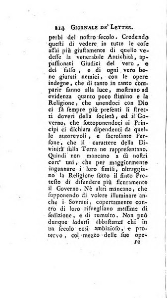 Giornale de'letterati