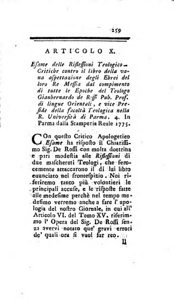 Giornale de'letterati