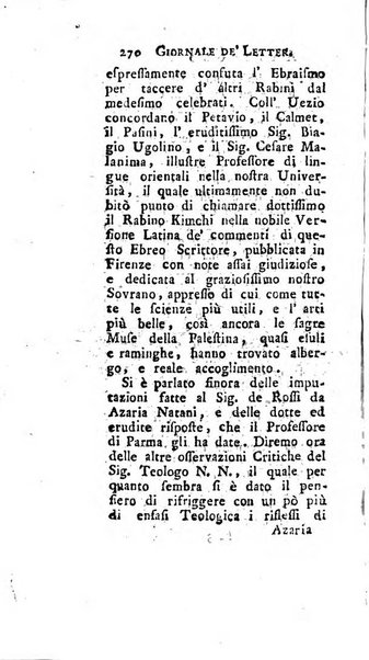 Giornale de'letterati