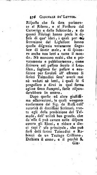 Giornale de'letterati