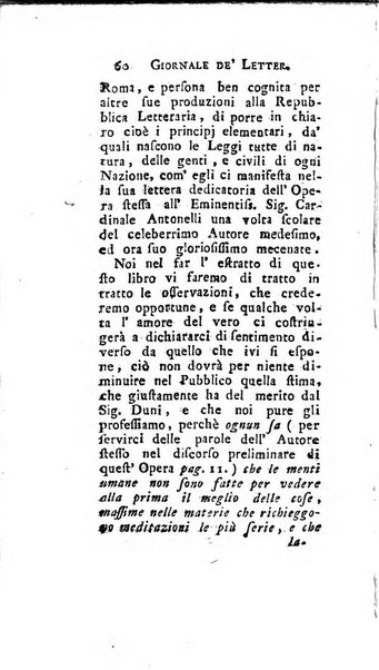 Giornale de'letterati