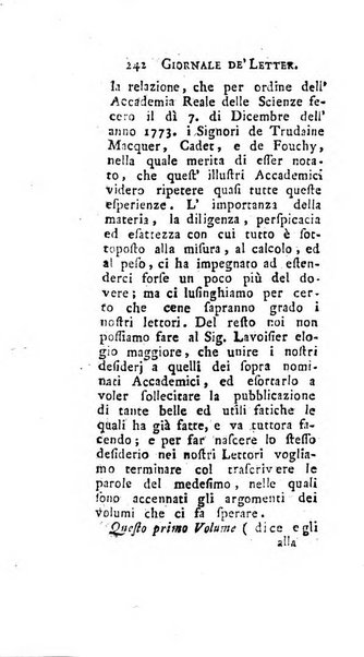 Giornale de'letterati