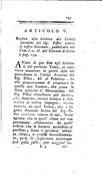 Giornale de'letterati