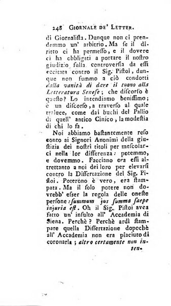 Giornale de'letterati