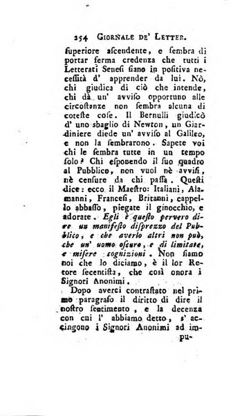 Giornale de'letterati