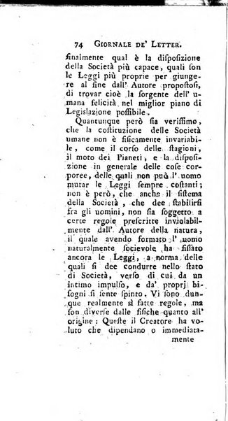 Giornale de'letterati